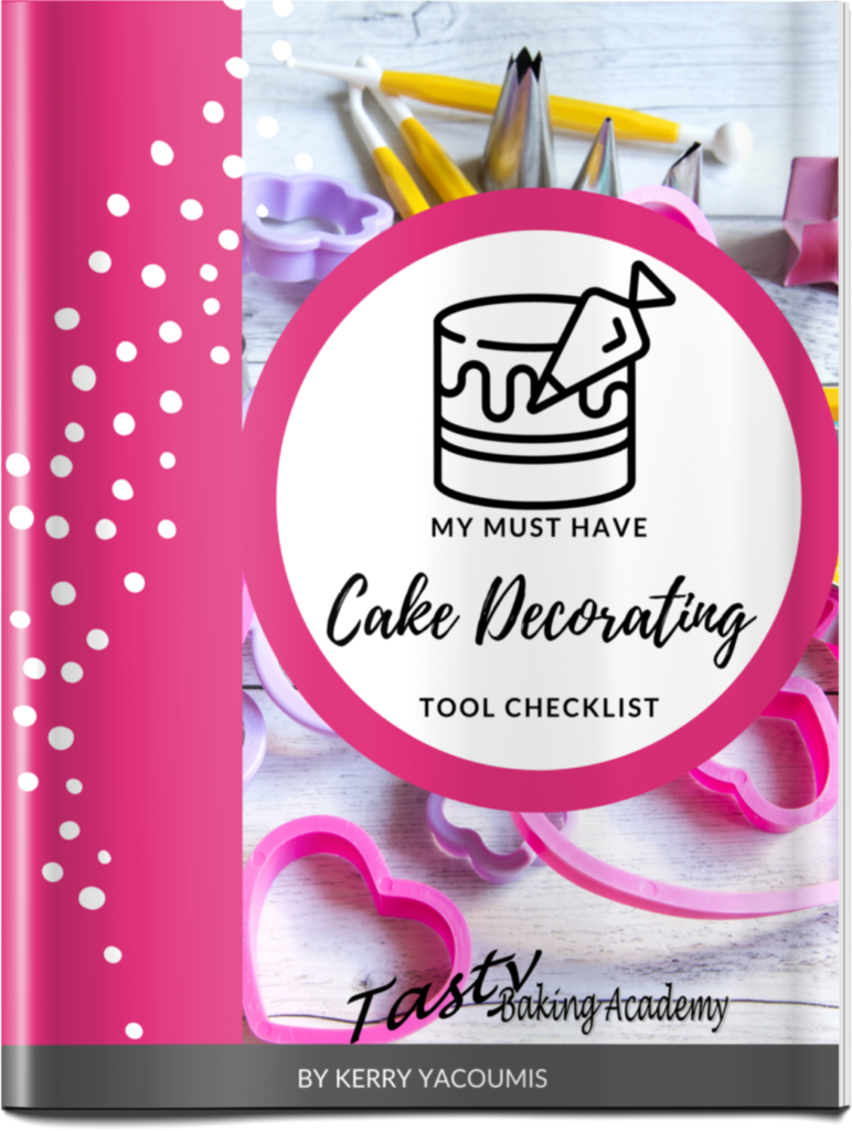 Must have cake decorating tool checklist